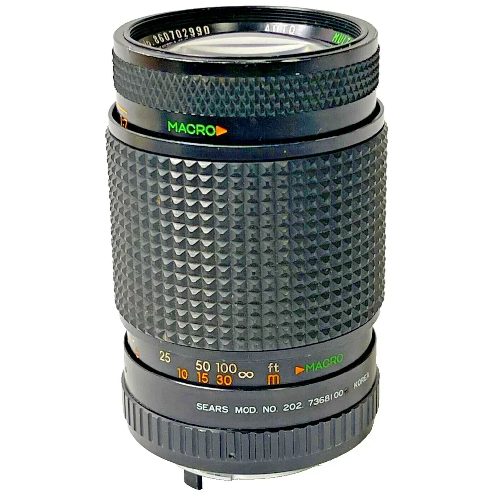 Sears 135mm Multi Coated Auto Camera Lens Mod 202.7368100 Vintage Japan